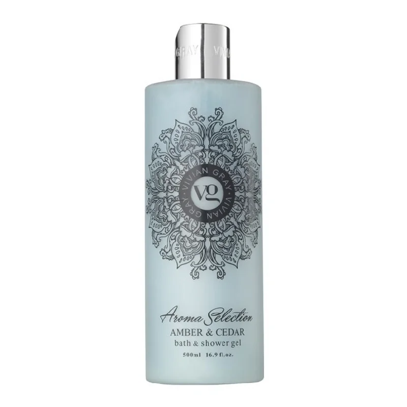 Gel De Dus Amber & Cedar, 500 Ml, Vivian Gray