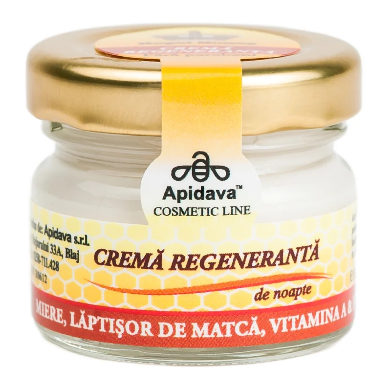 Crema Regeneranta De Noapte, 30 Ml, Apidava