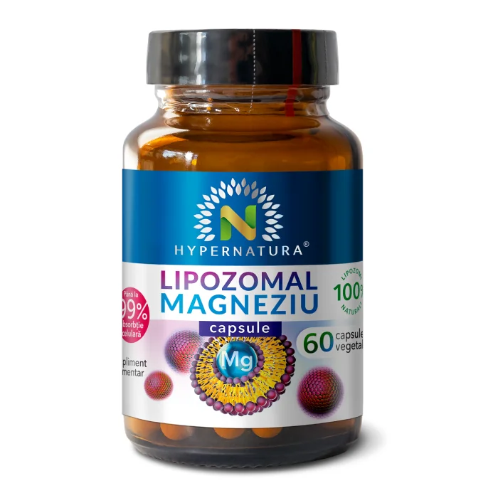 Lipozomal Magneziu, 60 Capsule, Hypernatura