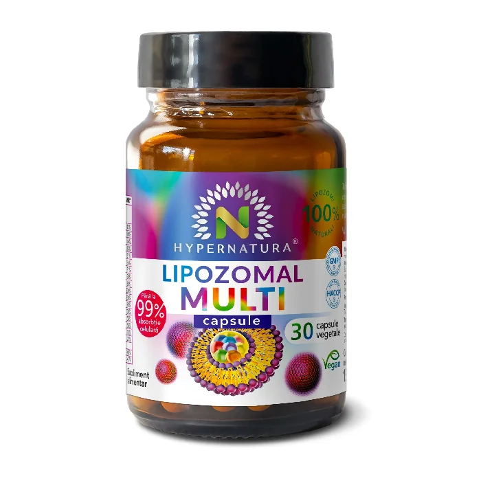 Lipozomal Multi Vitamin, 30 Capsule Vegetale, Hypernatura