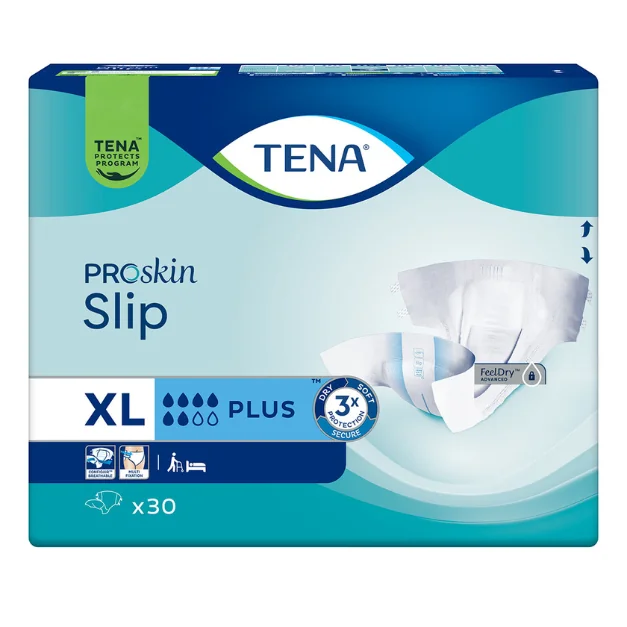 Scutece Tip Chilot Pentru Adulti ProSkin Slip Plus, Extra Large, 30 Bucati