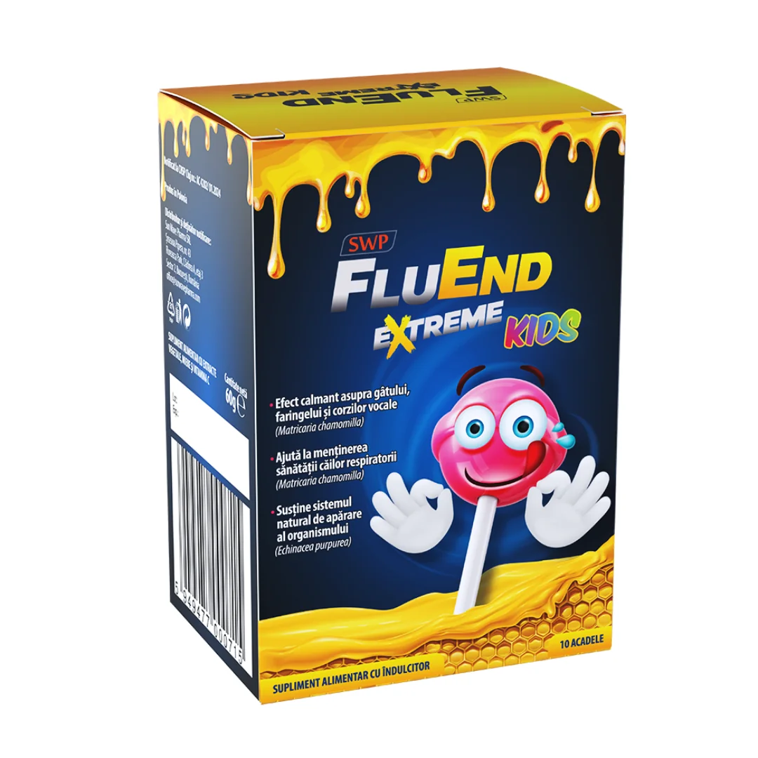 Fluend Extreme Kids, 10 Acadele, Sun Wave Pharma