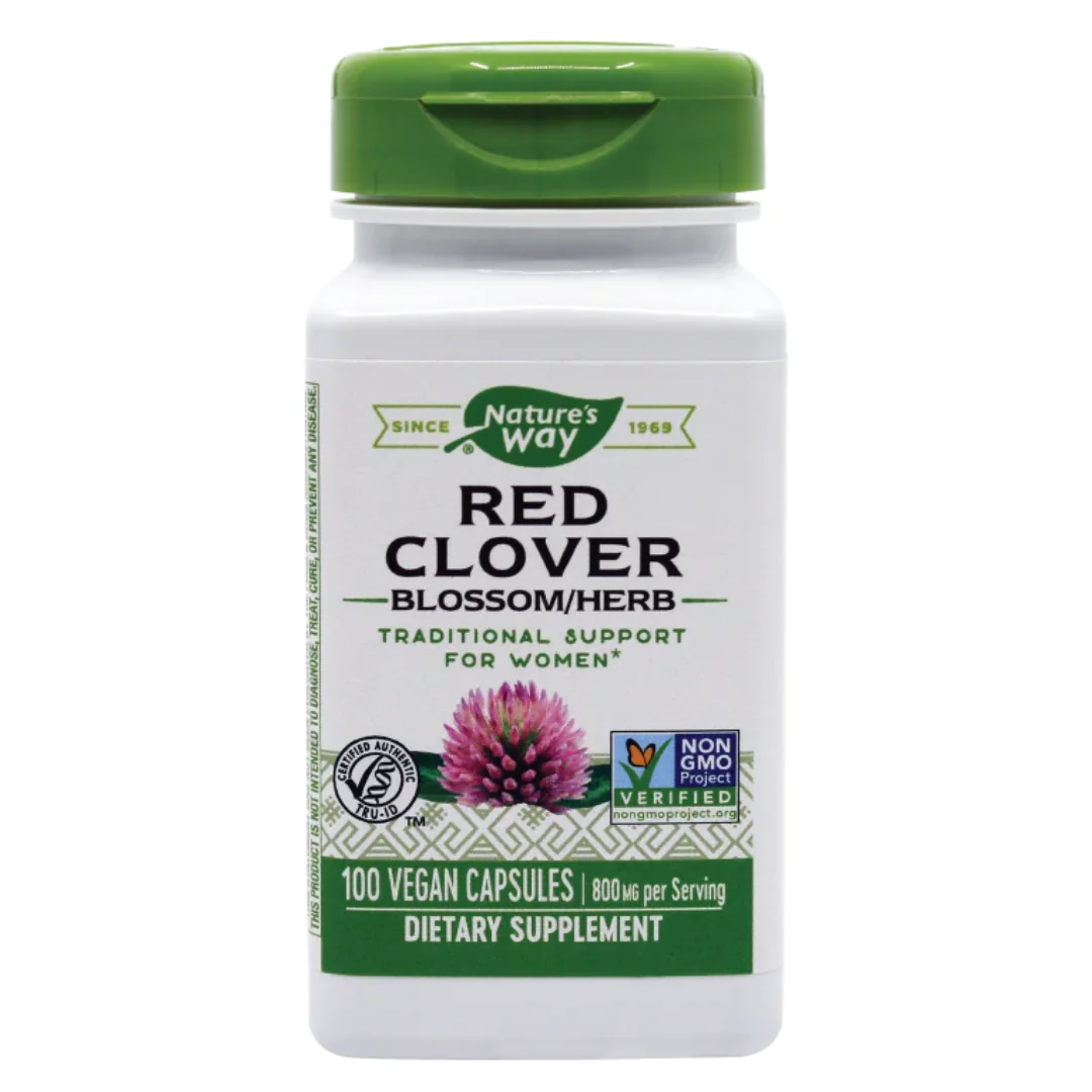 Red Clover 400mg Nature's Way, 100 Capsule, Secom