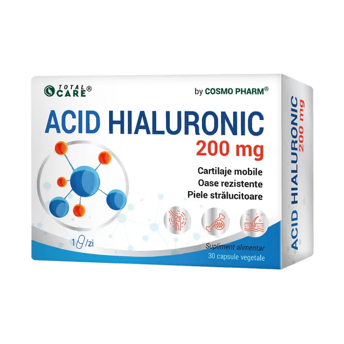 Acid Hialuronic, 200 Mg, 30 Capsule, Cosmo Pharm