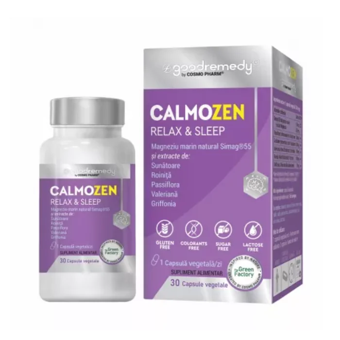 Calmo Zen Relax & Sleep, 30 Capsule, CosmoPharm
