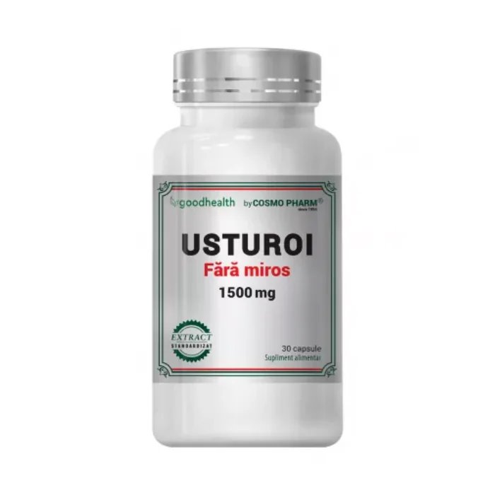 Usturoi Fără Miros, 1500 Mg, 30 Comprimate, Cosmo Pharm