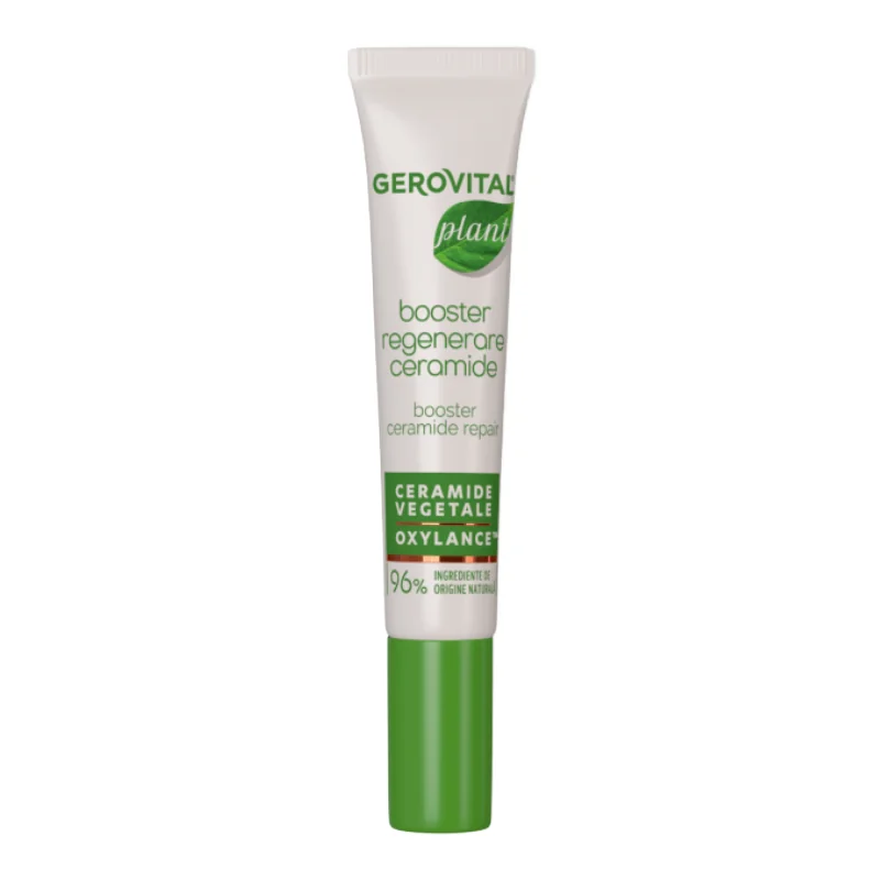Booster Regenerare Cu Ceramide Pentru Ten Normal-Mixt Plant, 15 Ml, Gerovital