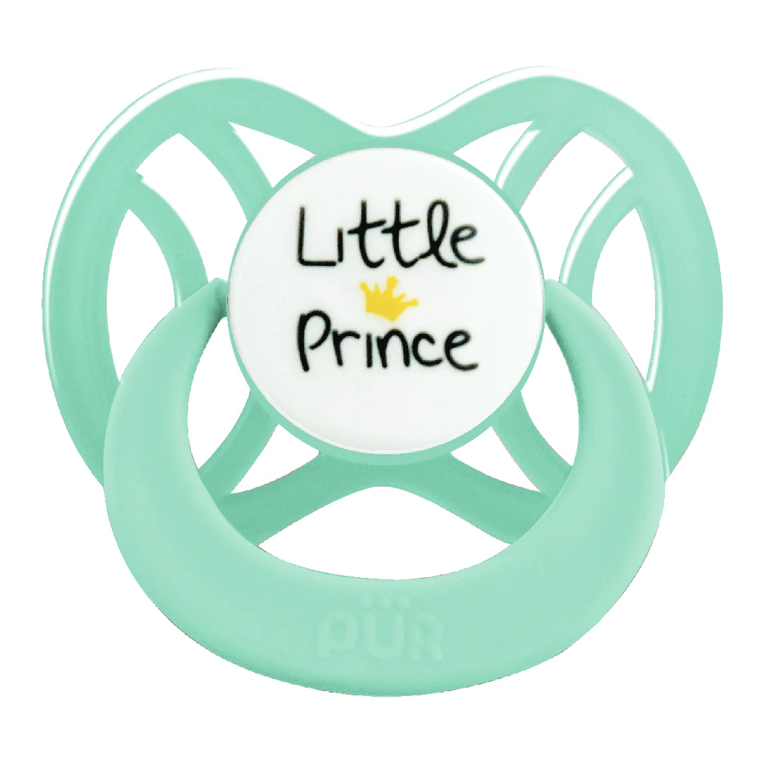 Suzeta Din Silicon Simetrica 0-6 Luni Verde Pur