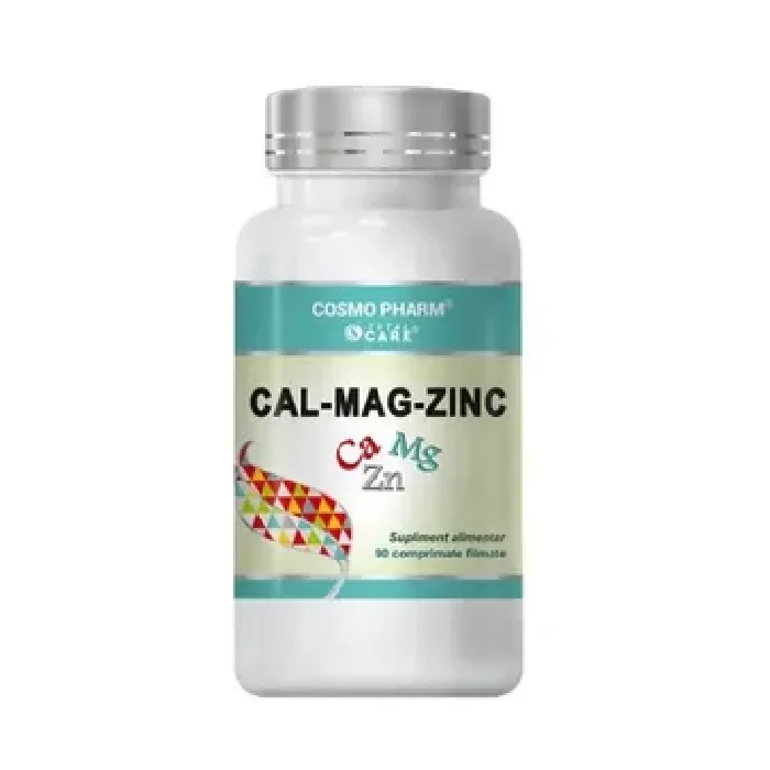 Cal-Mag-Zinc, 90 Tablete, Cosmo Pharm
