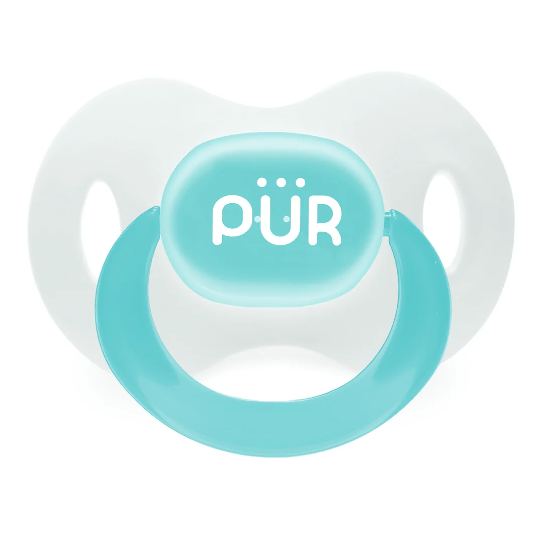 Suzeta Ortodontica Din Silicon, +3 Luni, Verde, Pur