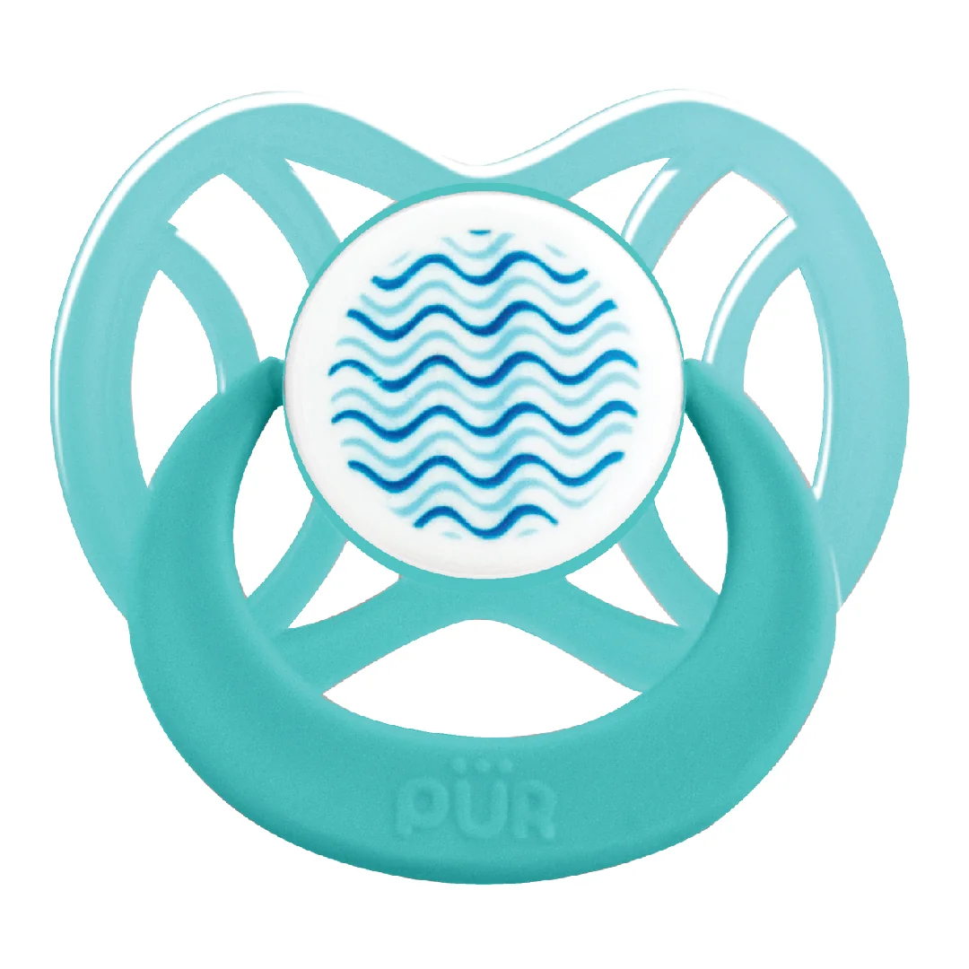 Suzeta Ortodontica Din Silicon, 6 Luni, Verde, 14042, Pur