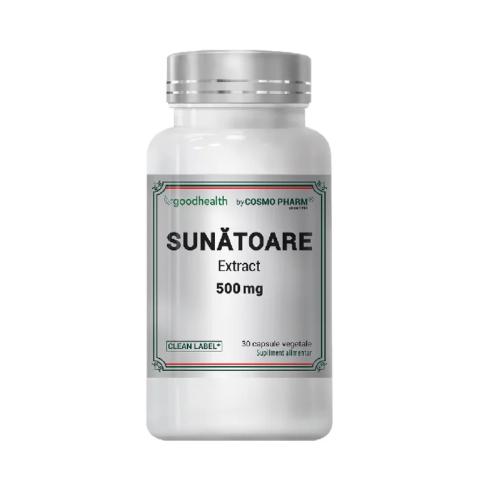 Sunatoare Extract, 500 Mg, 30 Capsule, Cosmo Pharm