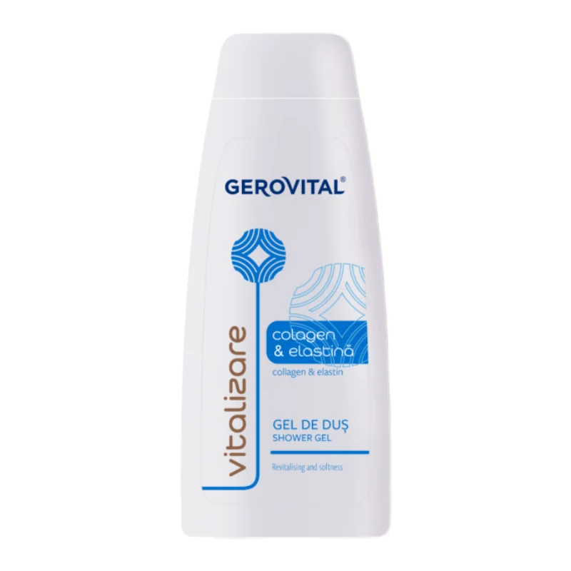 Gel De Dus Cu Colagen Și Elastină, 400 Ml, Gerovital
