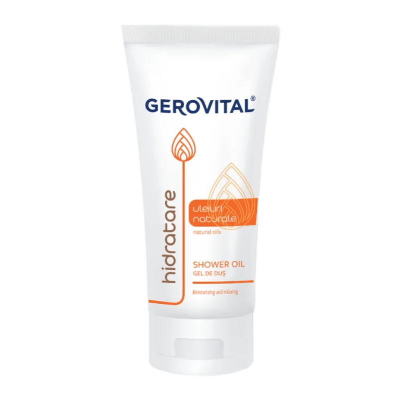 Gel De Dus Cu Uleiuri Naturale, 100 Ml, Gerovital