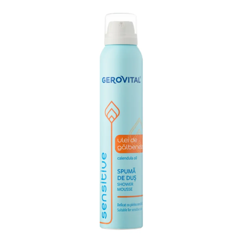 Spuma De Dus Sensitive, 200 Ml, Gerovital