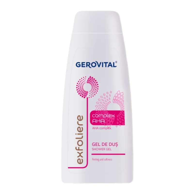 Gel De Dus Complex Aha, 400 Ml, Gerovital