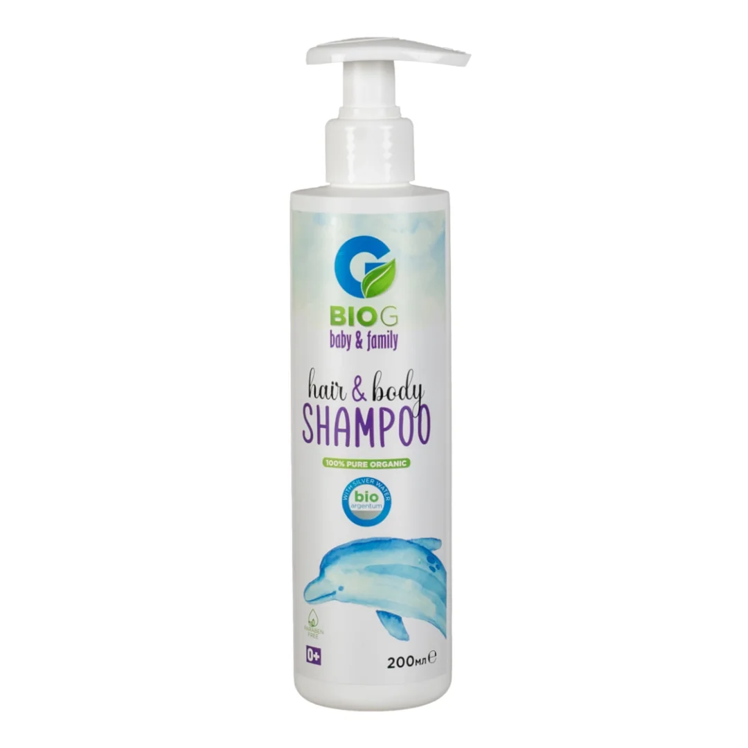 Sampon Și Gel De Dus Organic Baby, 200 Ml, BIO G
