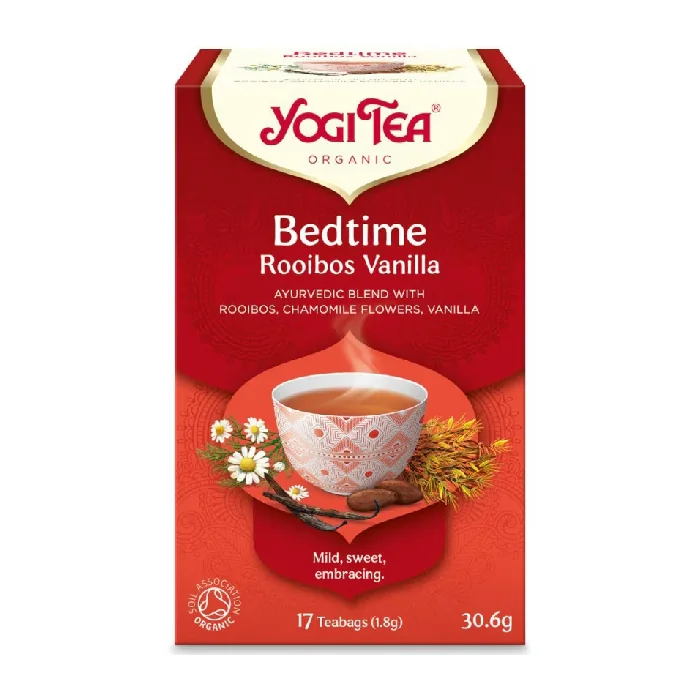 Ceai De Seara Cu Rooibos Și Vanilie, 17 Plicuri, Yogi Tea