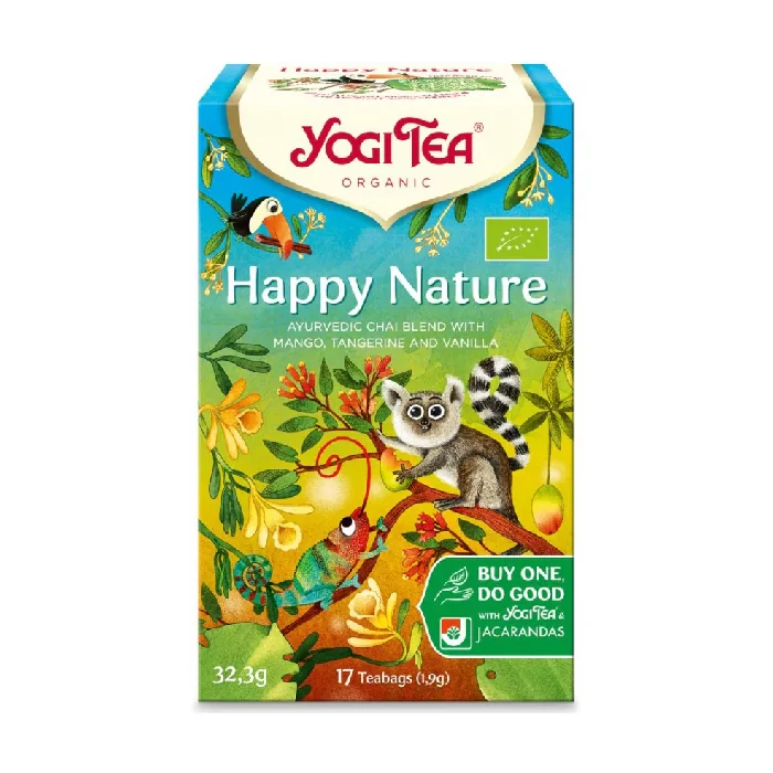 Ceai Bio Happy Nature, 17 Plicuri, Yogi Tea