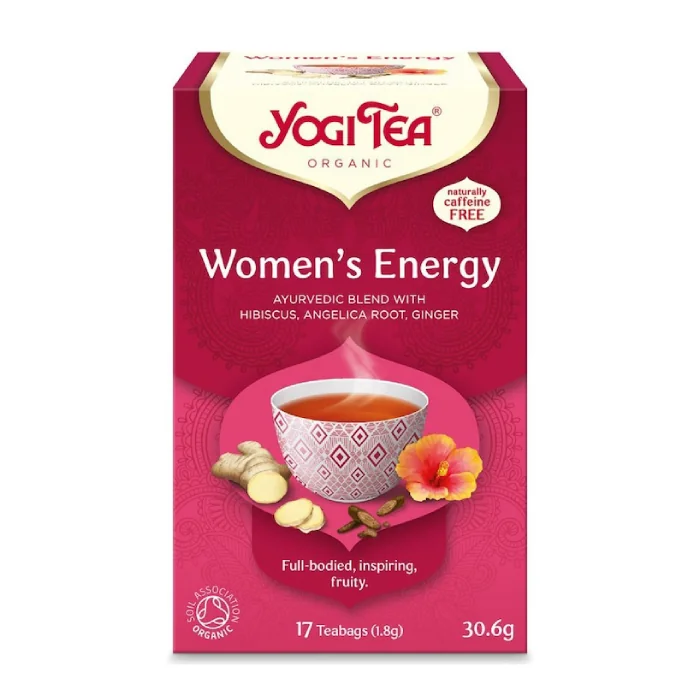 Ceai Energie Pentru Femei, 17 Plicuri, Yogi Tea