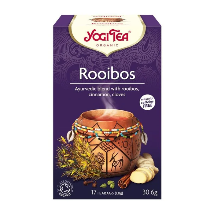 Ceai Bio Rooibos, 17 Plicuri, Yogi Tea