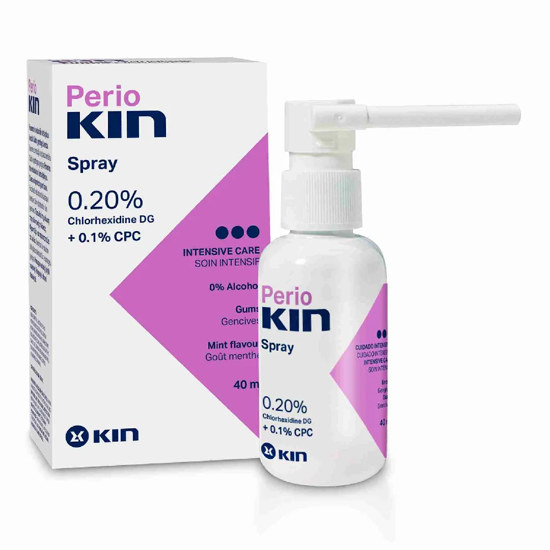 PerioKin Spray Gingival Cu Clorhexidina, 0.20%, 40 Ml, Kin