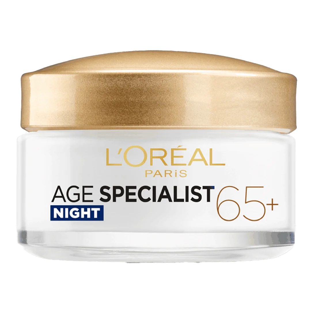 Crema Antirid De Noapte, Age Specialist 65+, 50 Ml, L'Oreal