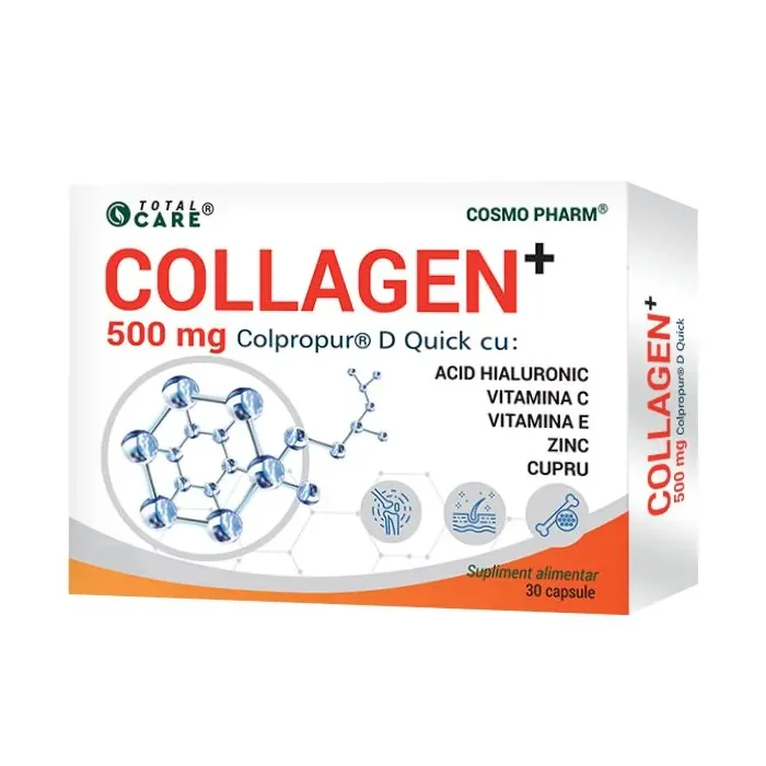 Collagen, 500 Mg, 30 Capsule, Cosmo Pharm