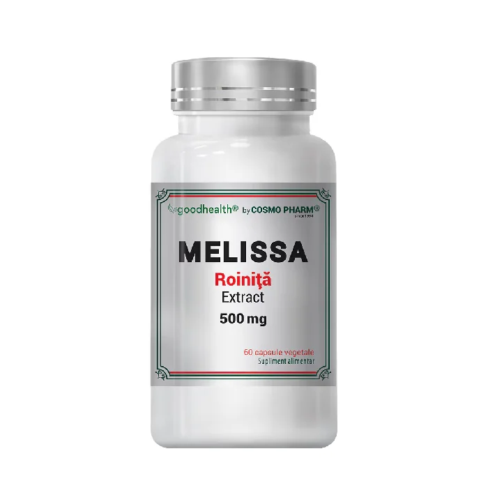 Melissa Extract 500mg, 60 Capsule, Cosmo Pharm