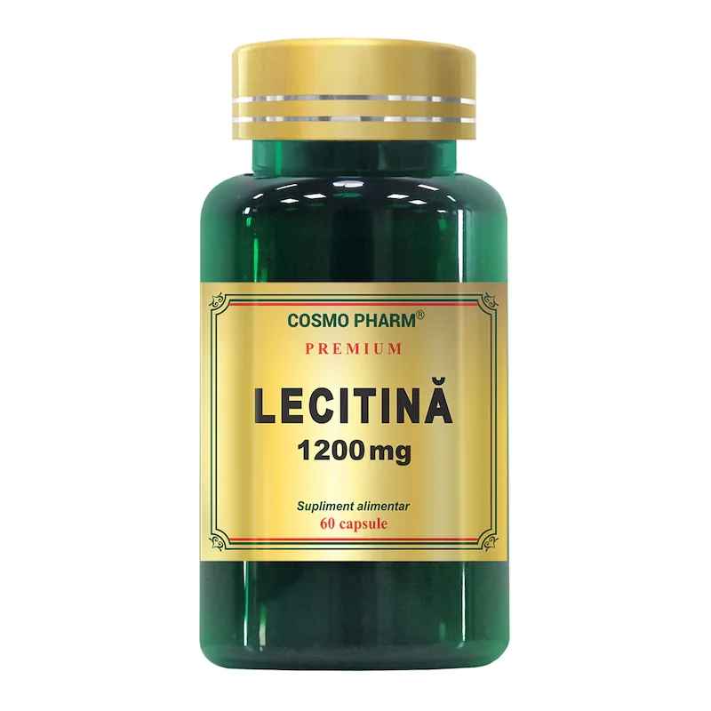 Lecitina 1200 Mg, 60 Capsule, Cosmo Pharm