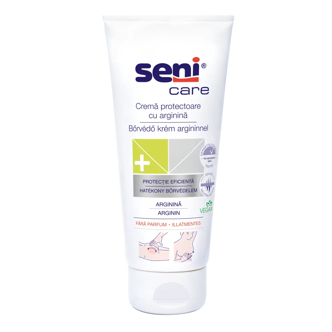 Crema Protectoare Cu Arginina Fără Parfum Care, 100 ML, Seni