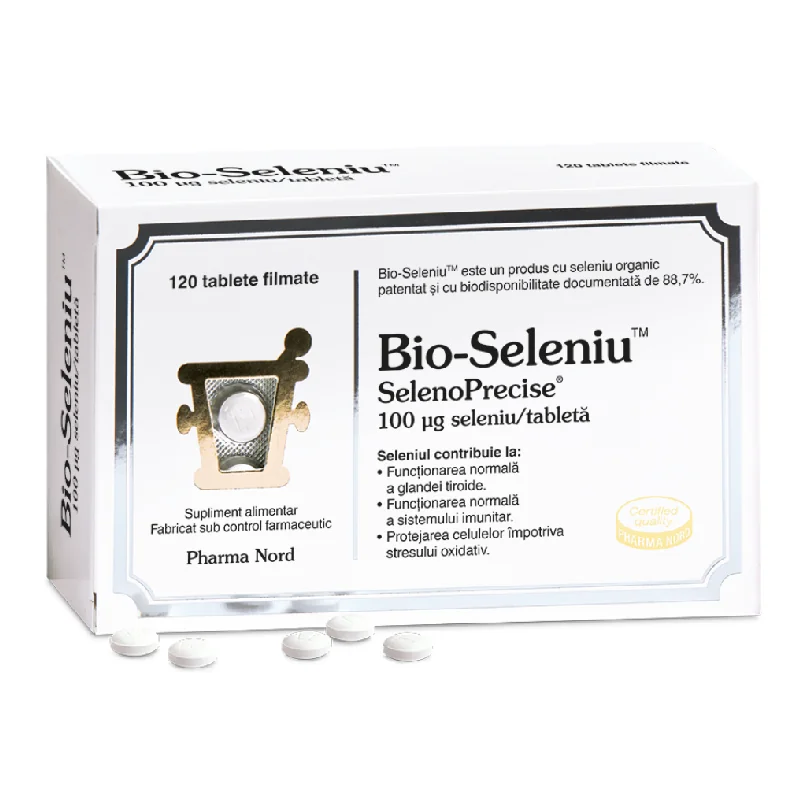 Bio-Seleniu SelenoPrecise, 120 Tablete, Pharma Nord