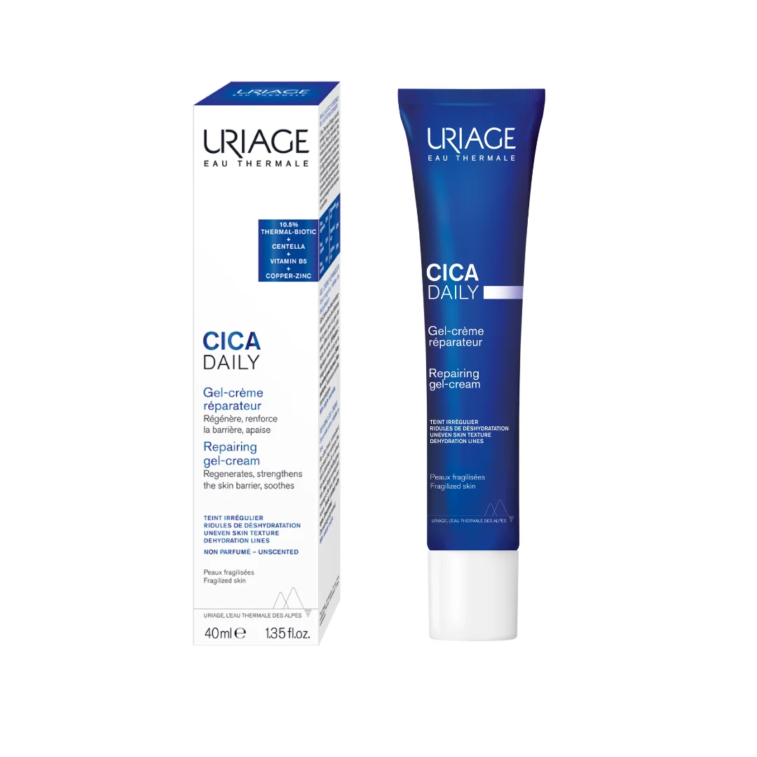 Gel-Crema Reparator Cica Daily, 40 Ml, Uriage