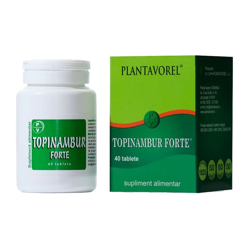 Topinambur Forte, 40 Tablete, Plantavorel
