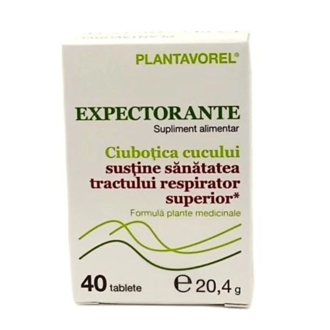 Expectorante, 40 Tablete, Plantavorel