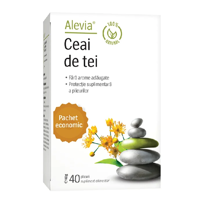 Ceai De Tei, 40 Plicuri, Alevia