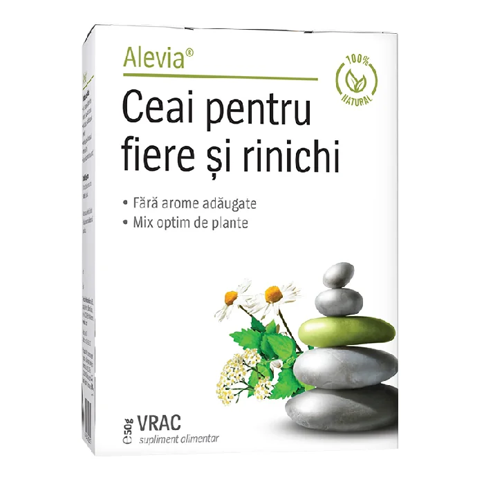 Ceai Pentru Fiere Și Rinichi, 50 G, Alevia