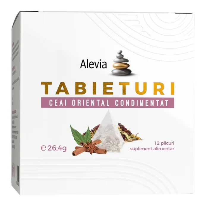 Ceai Oriental Condimentat Tabieturi, 12 Plicuri, Alevia
