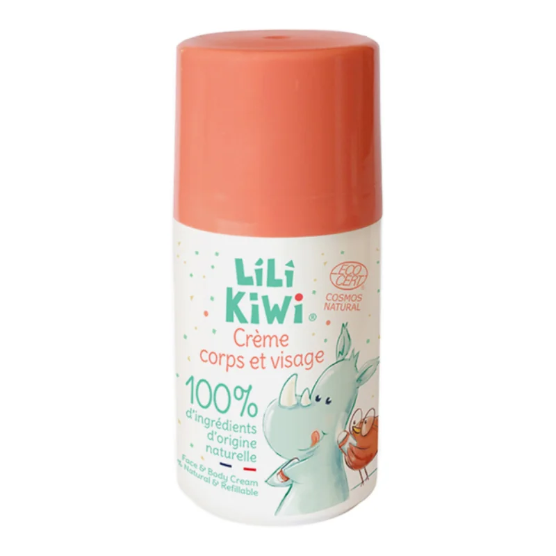 Crema Pentru Fata Si Corp Cu Ulei De Jojoba Organic Si Ceramide, 50 Ml, Lilikiwi