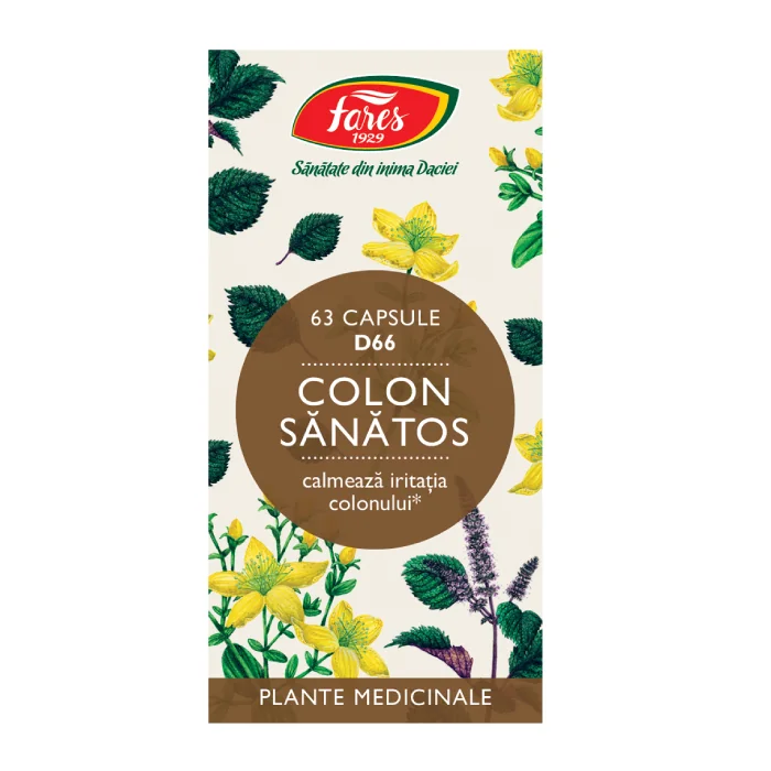 Colon Sanatos, D66, 63 Capsule, Fares