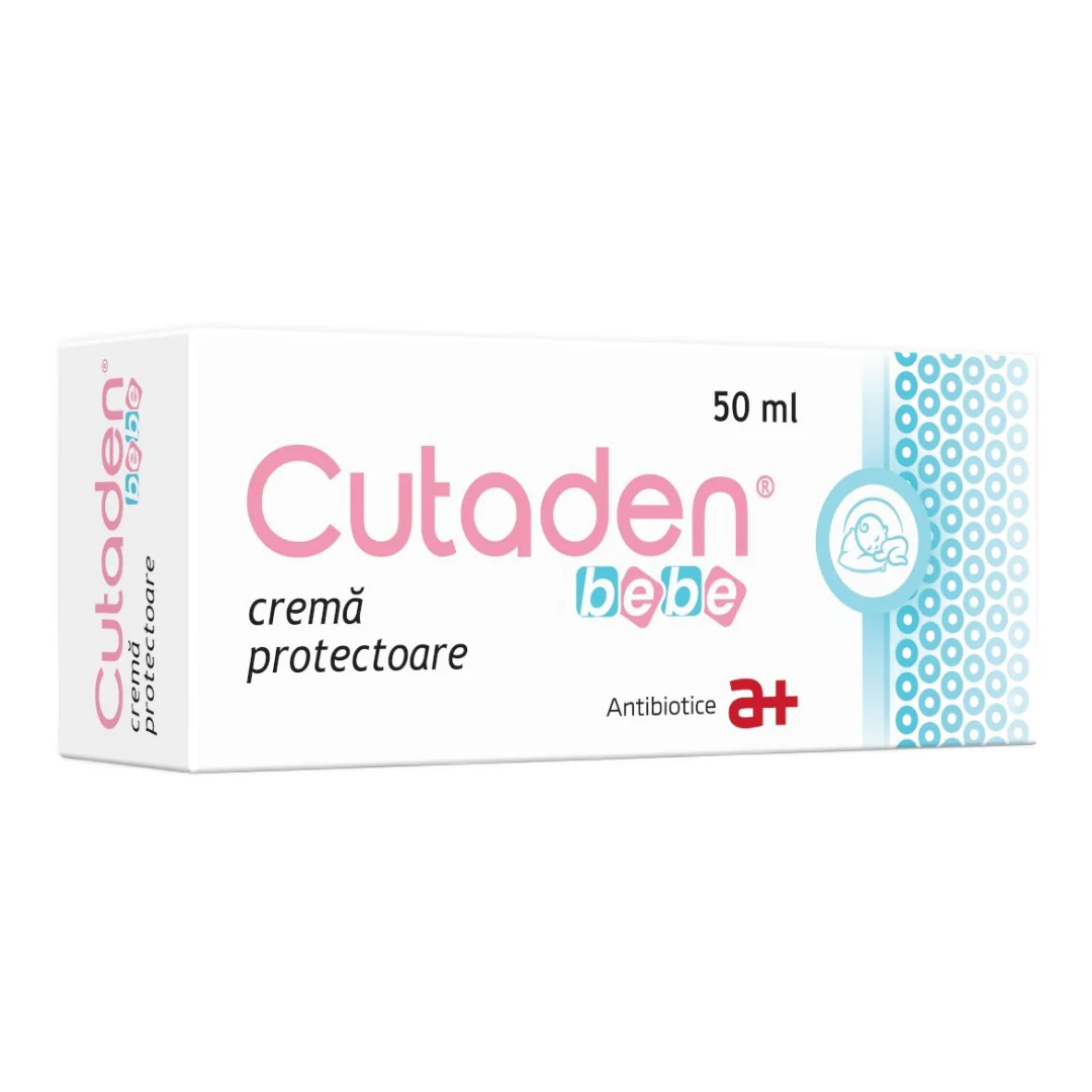 Crema Protectoare Cutaden Bebe, 50 Ml, Antibiotice Sa