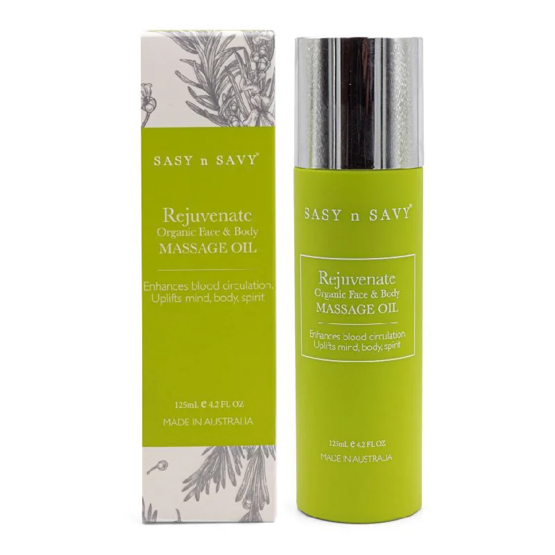 Ulei Masaj Rejuvenant, 125 Ml, Sasy N Savy