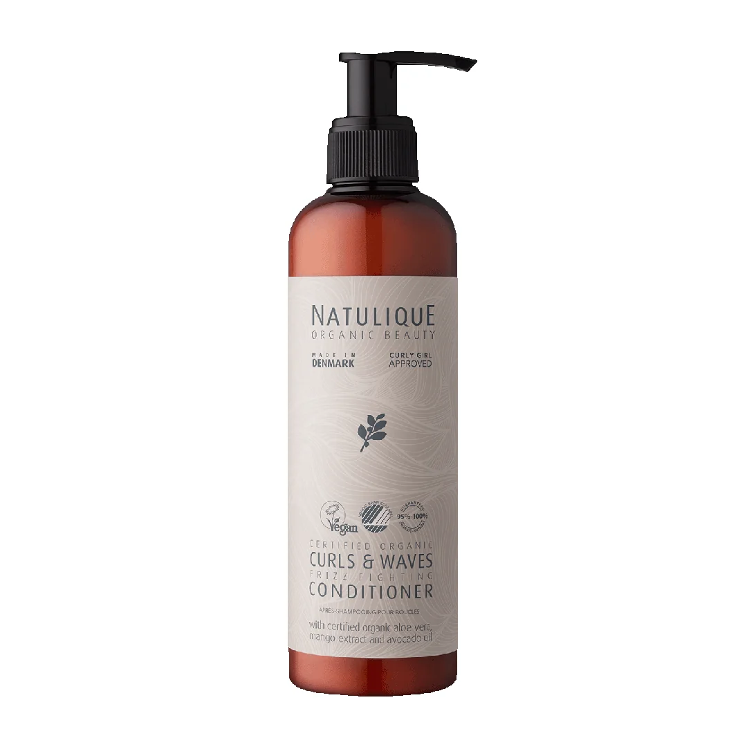 Balsam Organic Pentru Parul Cret Si Refacerea Buclelor Curls&Waves, 250 Ml, Natulique