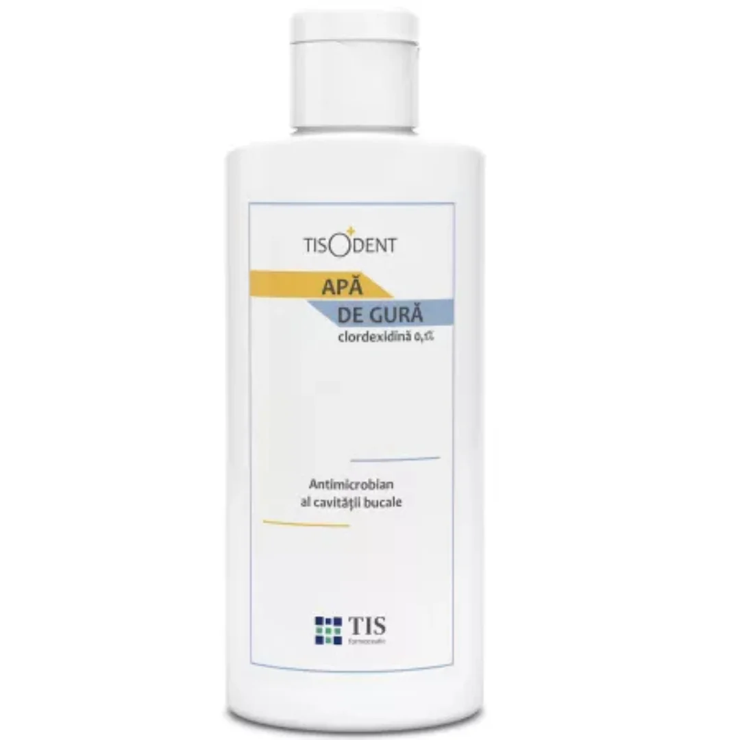 Apa De Gura Cu Clorhexidina 0.1% Tisodent, 250 Ml, Tis Farmaceutic