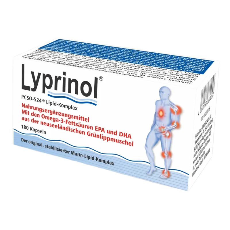 Complex Lipidic Marin Lyprinol, 180 Capsule, Pharmalink