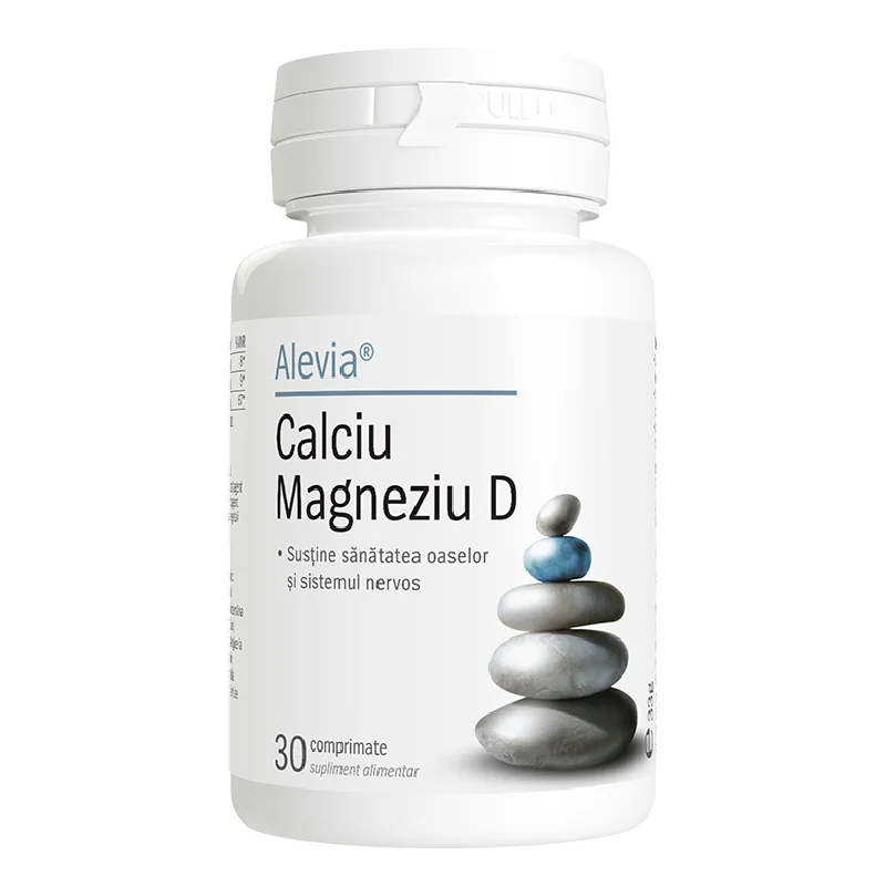 Alevia Calciu Magneziu D X 30 Cpr
