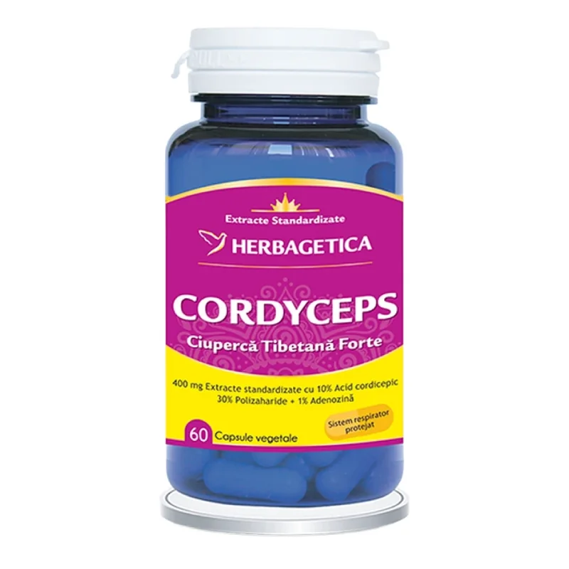 Cordyceps 10/30/1, 60 Capsule, HERBAGETICA