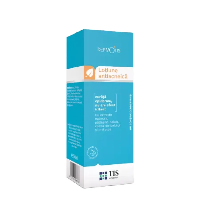 Lotiune Antiacneică, DermotIS, 50 Ml, Tis Farmaceutic