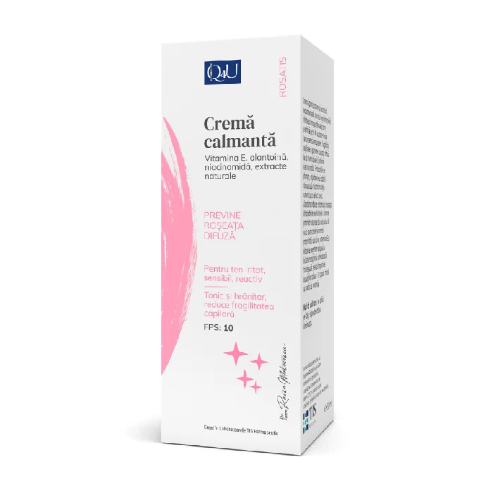 Crema Calmanta Cu Spf10, Q4U, 40 Ml, Tis Farmaceutic