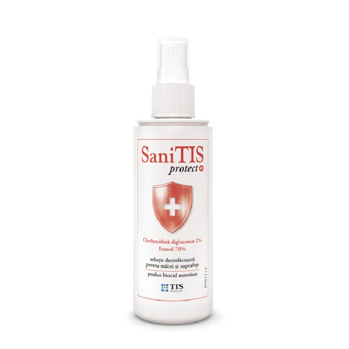 Solutie Dezinfectanta, SaniTIS Protect, 110Ml, Tis Farmaceutic
